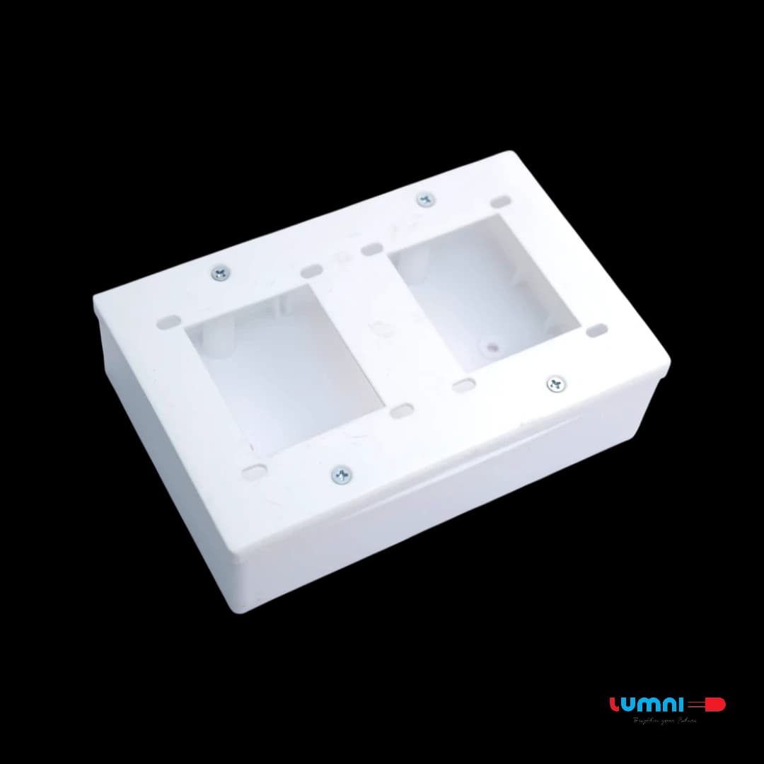 PVC BOX 4x6-2P -  Electrical Accessories by Lumni Power Tech