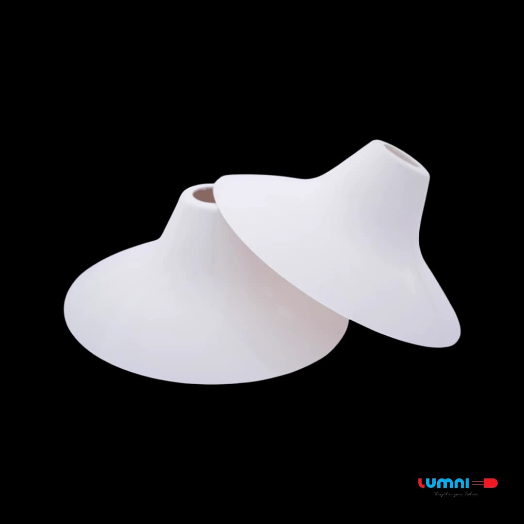 BULB SHADE-WHITE – 1