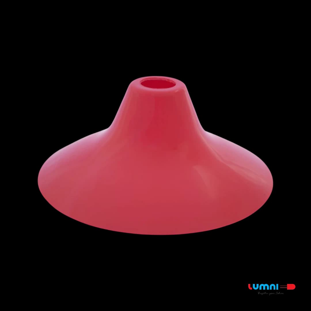 BULB SHADE-RED – 1