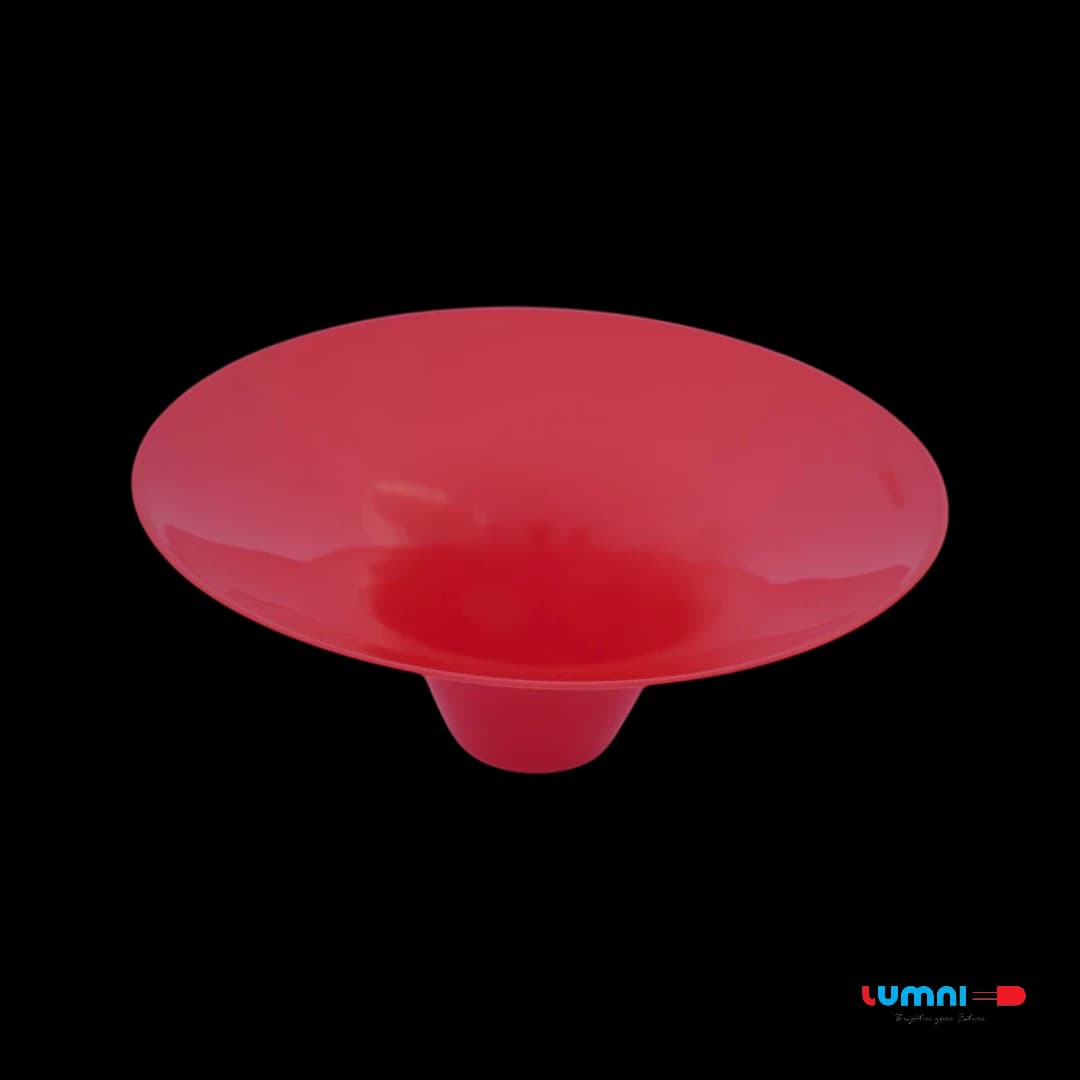 BULB SHADE-RED – 3