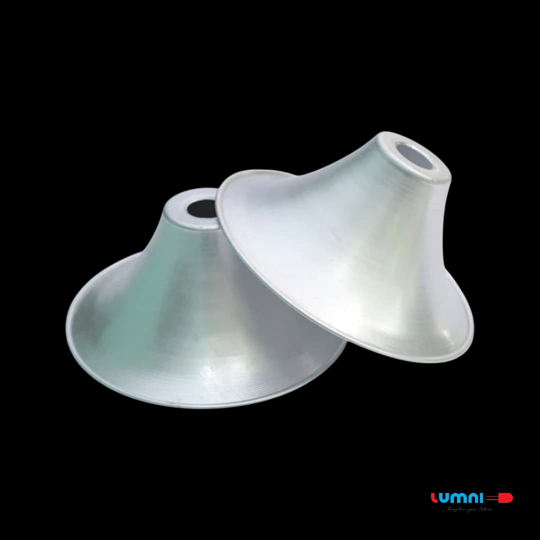 ALUMINIUM SHADE-8inch -  Lampshades & Lamp Holders by Lumni Power Tech