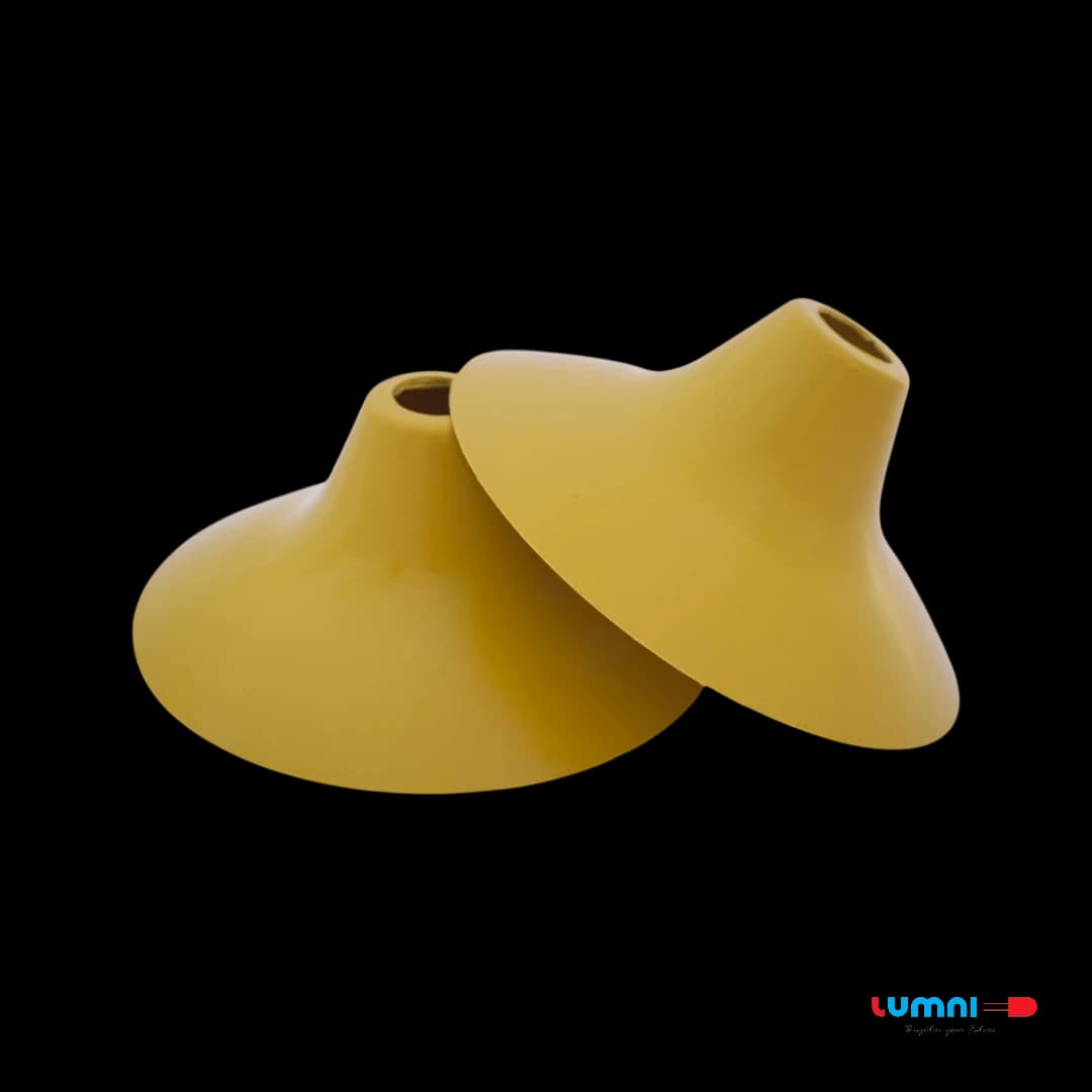 BULB SHADE-YELLOW – 3